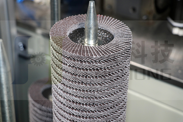 全自動百葉輪成型機細節八